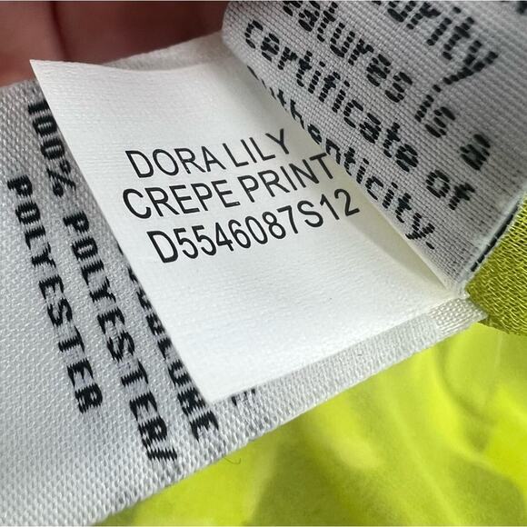 Diane von Furstenberg Dora Lily Silk Faux Wrap Dress Sz 8 - Picture 9 of 9